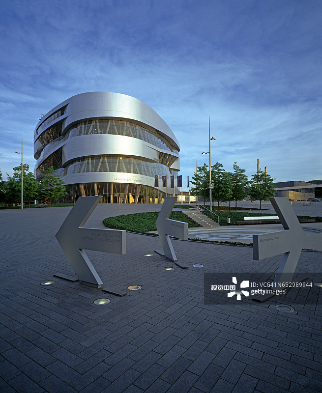 斯图加特梅赛德斯-奔驰博物馆图片素材