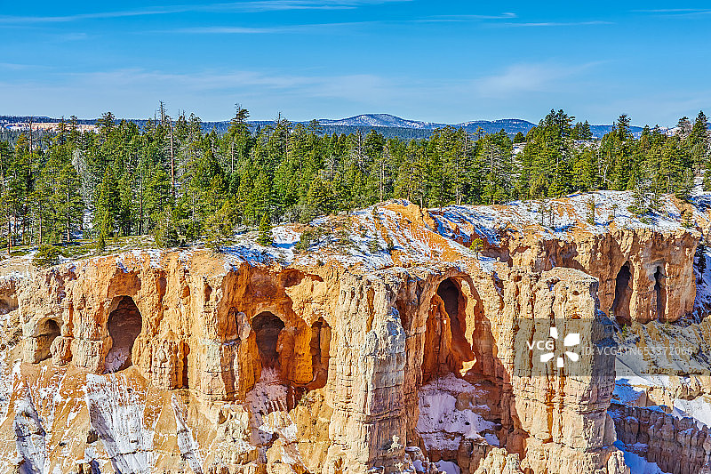 美国犹他州布莱斯峡谷国家公园图片素材