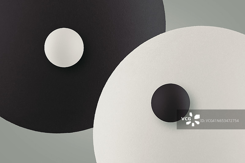 阴阳平衡和谐图片素材