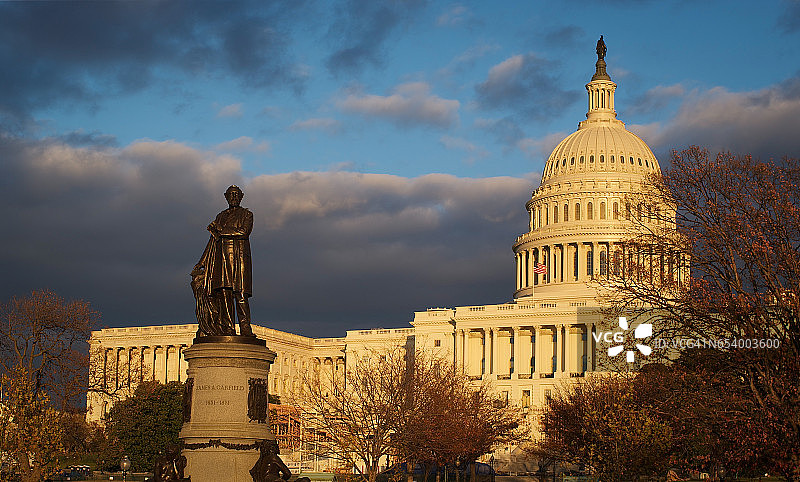 美国国会大厦图片素材
