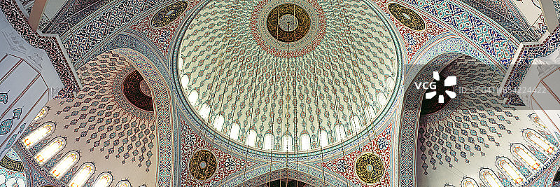 科贾特佩清真寺内部图片素材