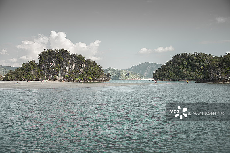 泰国皮皮岛海洋保护区风光图片素材