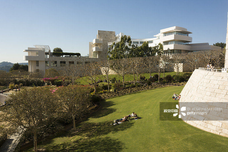 洛杉矶盖蒂中心图片素材