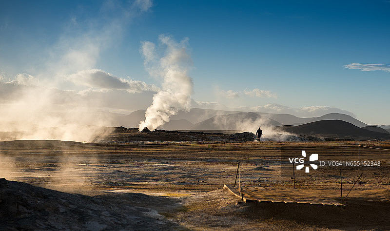 冰岛斯特罗柯间歇泉图片素材