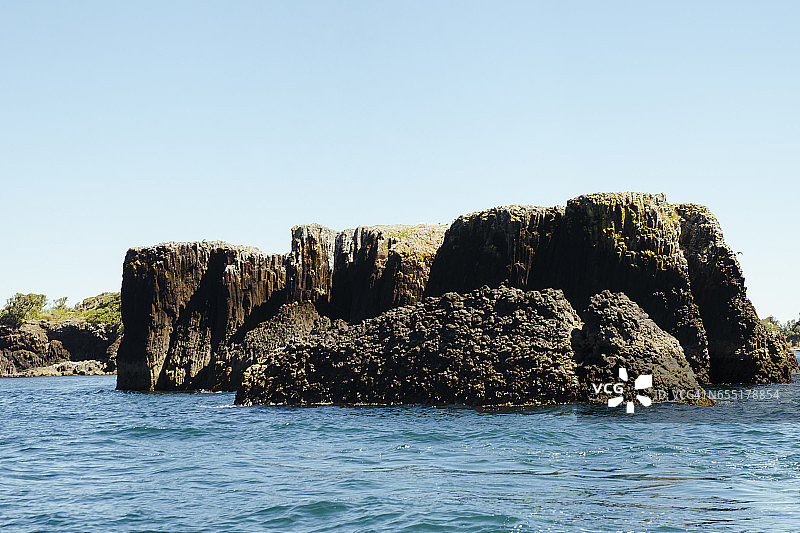 新西兰岛屿湾图片素材