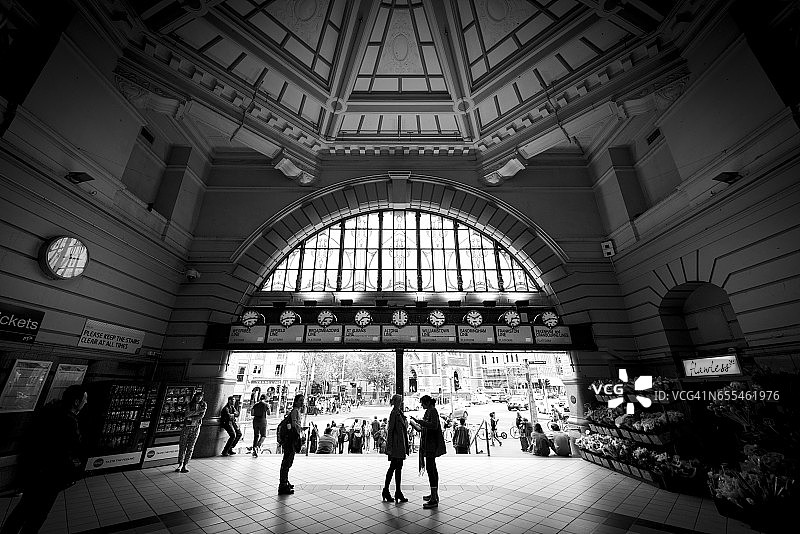 弗林德斯车站图片素材