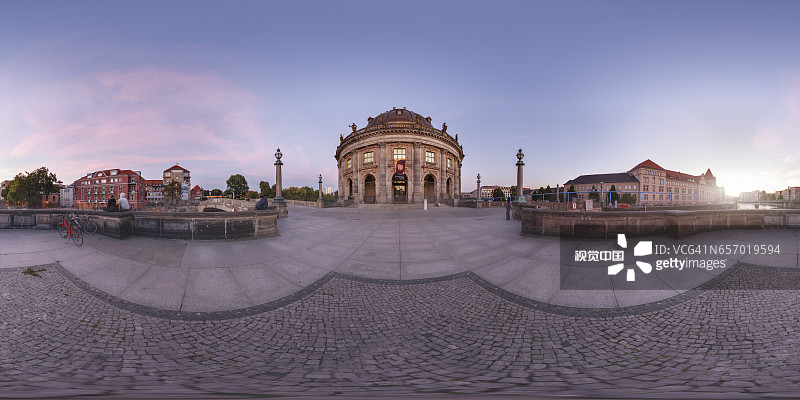 博德博物馆360度全景图图片素材