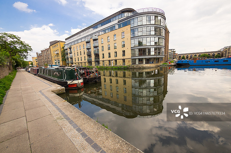 伦敦摄政运河图片素材