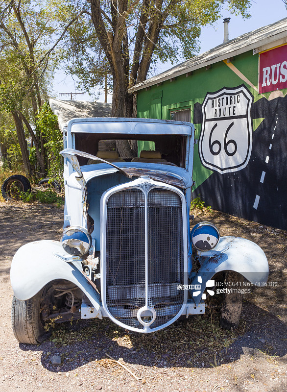 美国塞利格曼66号公路图片素材