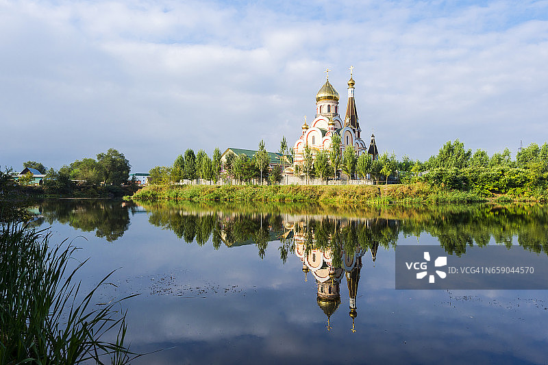 圣十字架扬升教堂图片素材