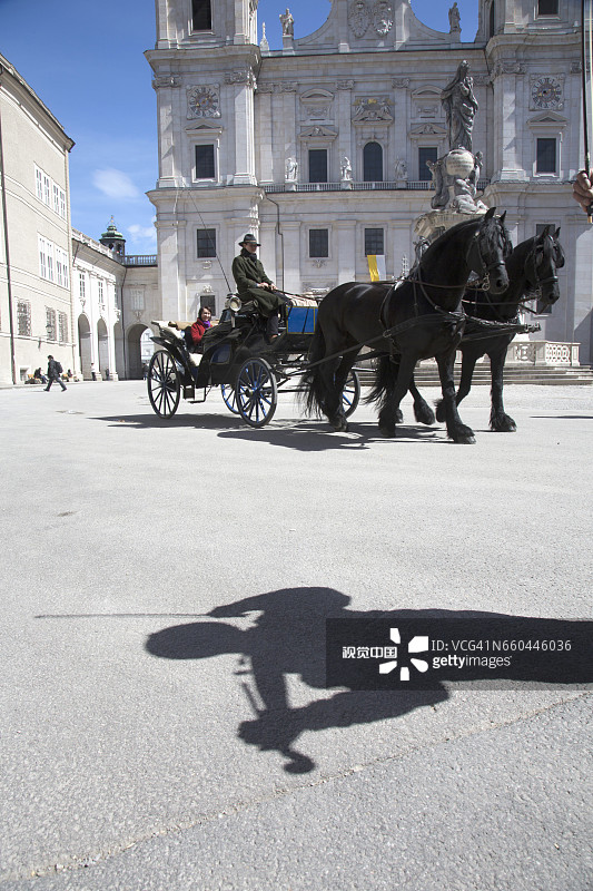 马车景观图片素材