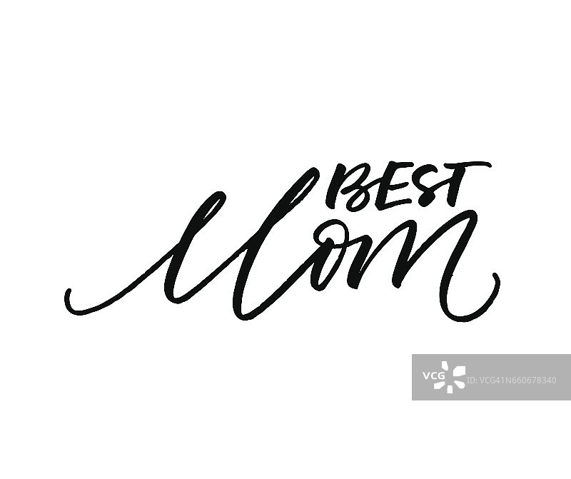 最佳妈妈明信片图片素材