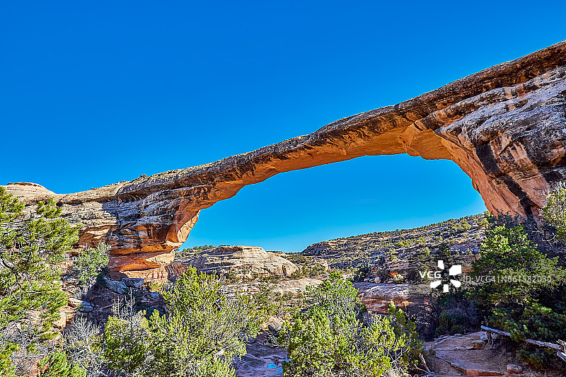 美国犹他州天然桥国家纪念碑图片素材