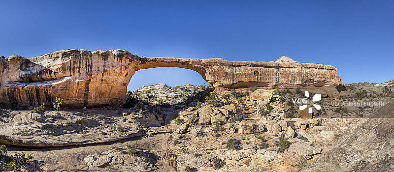 美国犹他州天然桥国家纪念碑图片素材