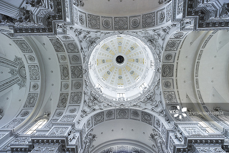 慕尼黑圣嘉禄教堂的穹顶图片素材