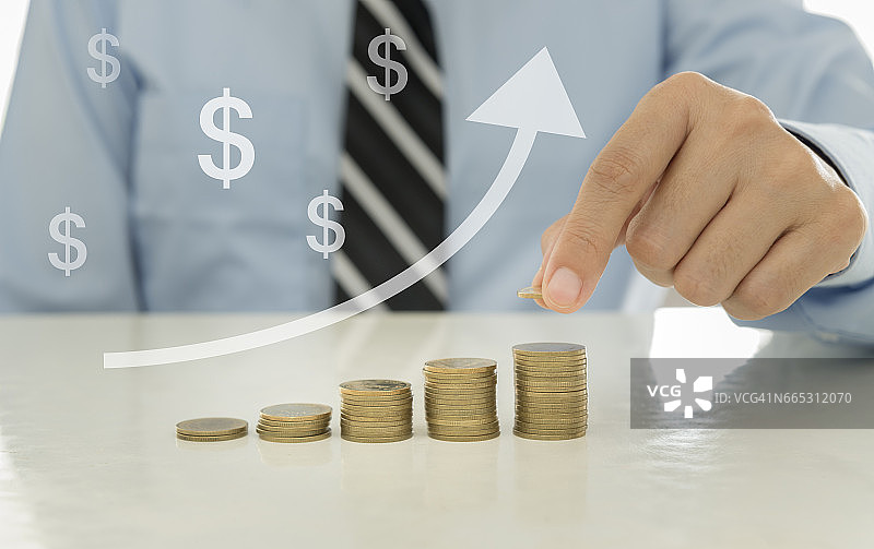 资金增长图片素材