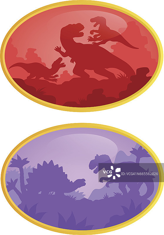 恐龙标志图片素材