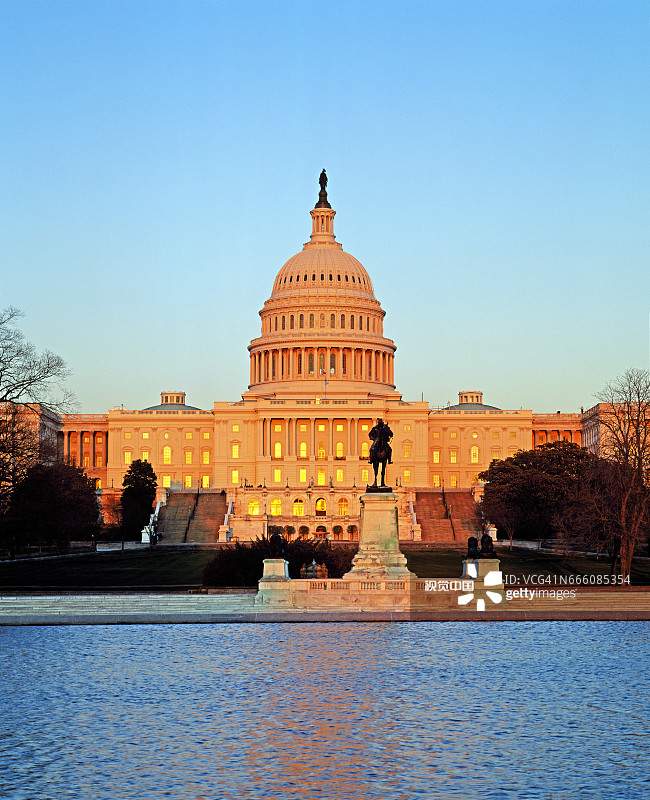 美国国会大厦图片素材