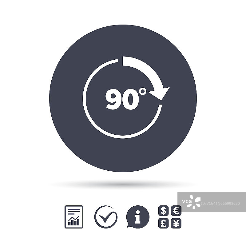 90度角几何数学符号图片素材