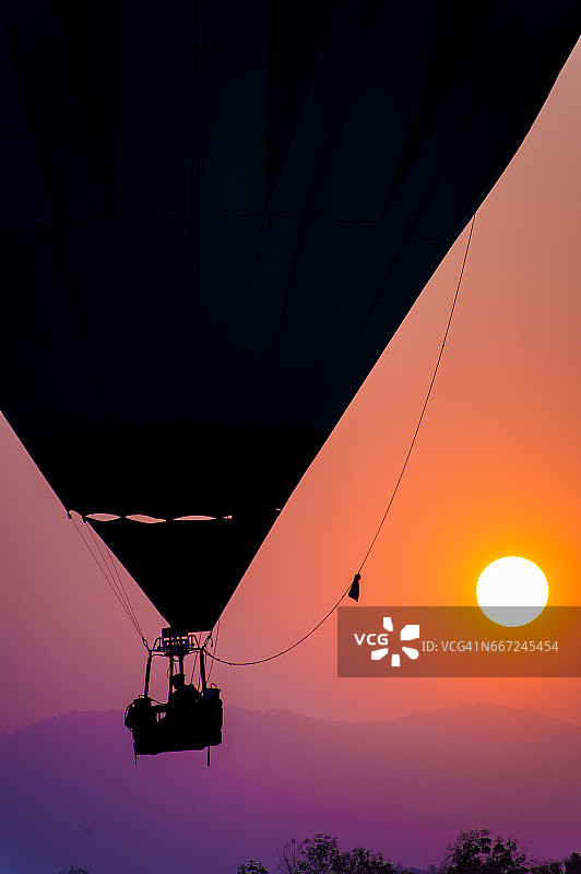 气球和太阳图片素材