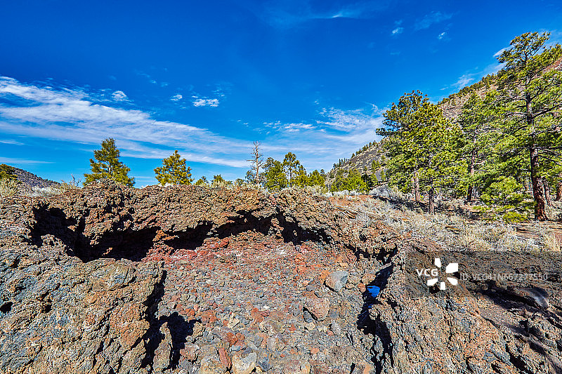 美国亚利桑那州日落火山口国家纪念碑图片素材