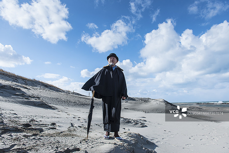 亚洲老年男人图片素材