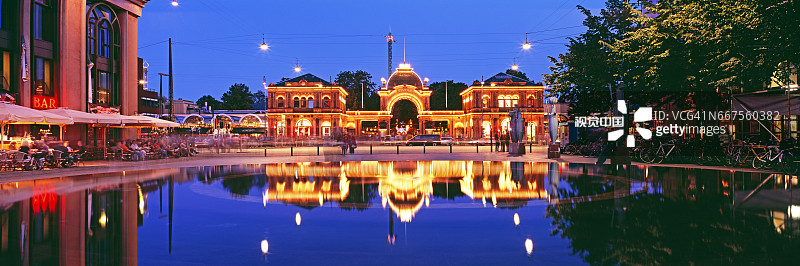 蒂沃利花园入口图片素材