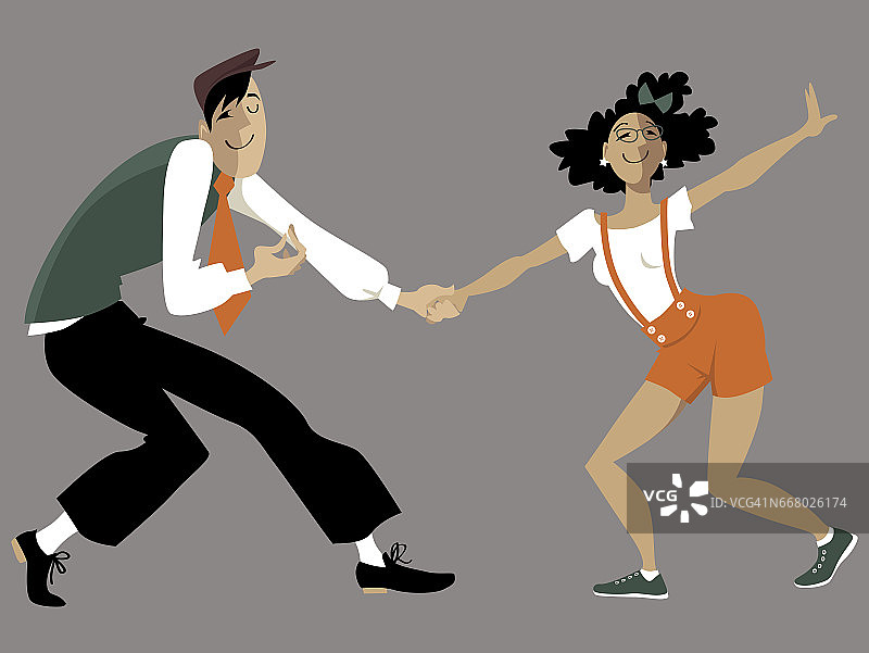 林迪舞图片素材