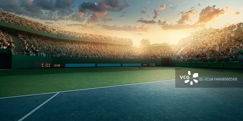 网球比赛场地图片素材