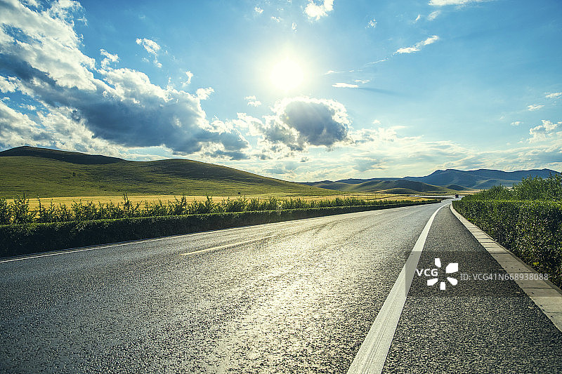 前进的道路图片素材