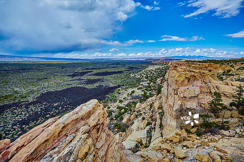 美国新墨西哥州El Malpais国家纪念碑图片素材
