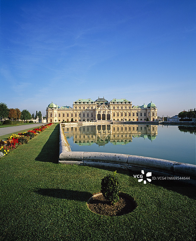 维也纳美景宫图片素材