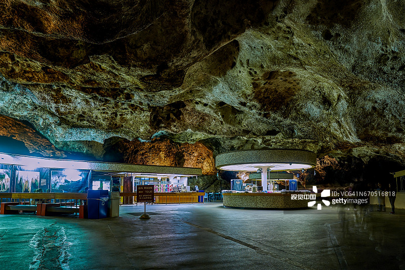 美国新墨西哥州卡尔斯巴德洞窟国家公园图片素材