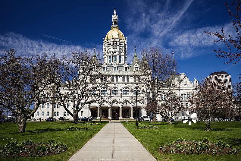 美国康涅狄格州建筑外观图片素材