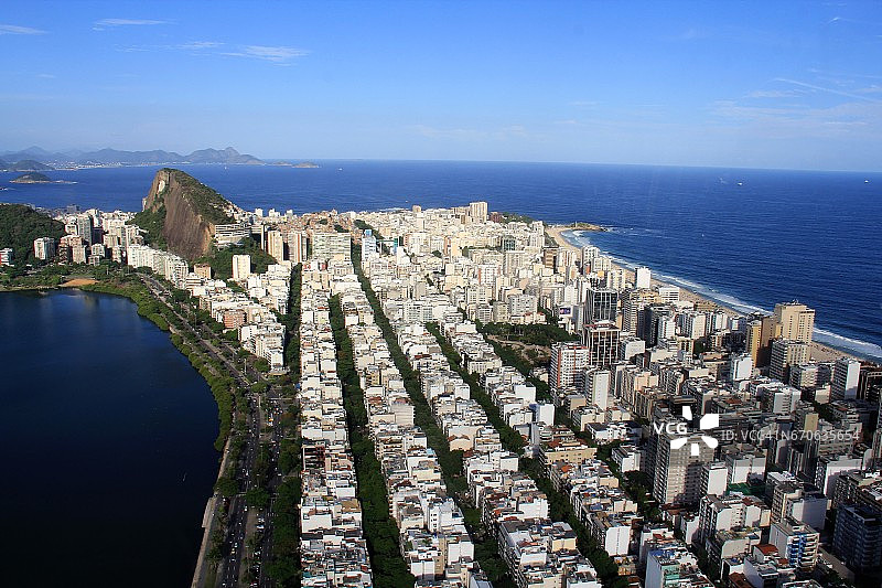 里约热内卢鸟瞰图片素材