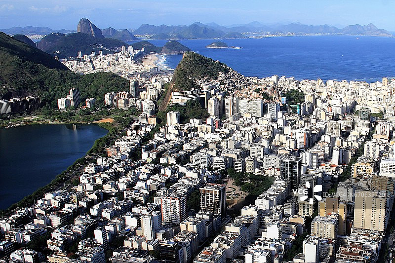 里约热内卢鸟瞰图片素材