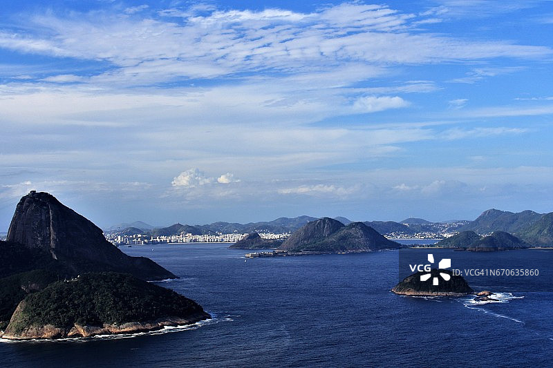 里约热内卢鸟瞰图片素材