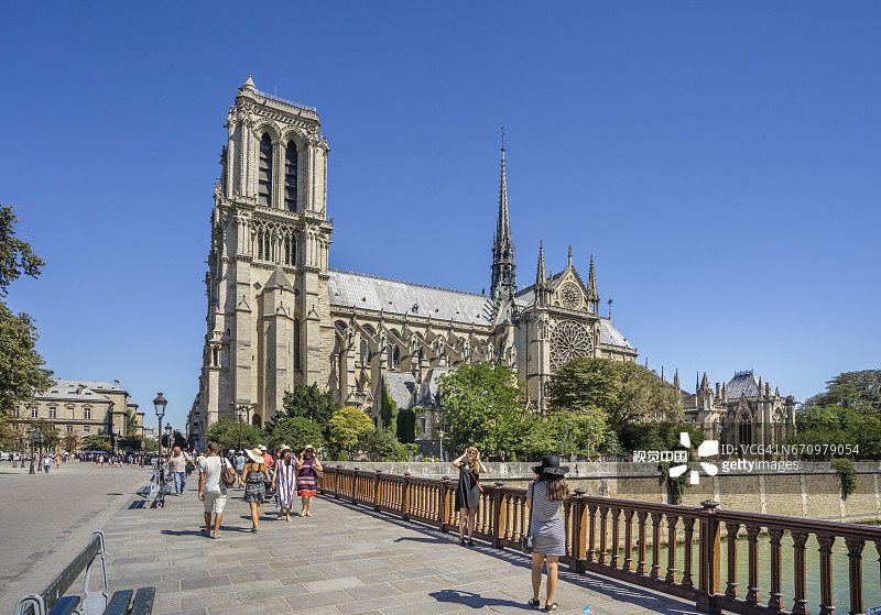 巴黎圣母院图片素材