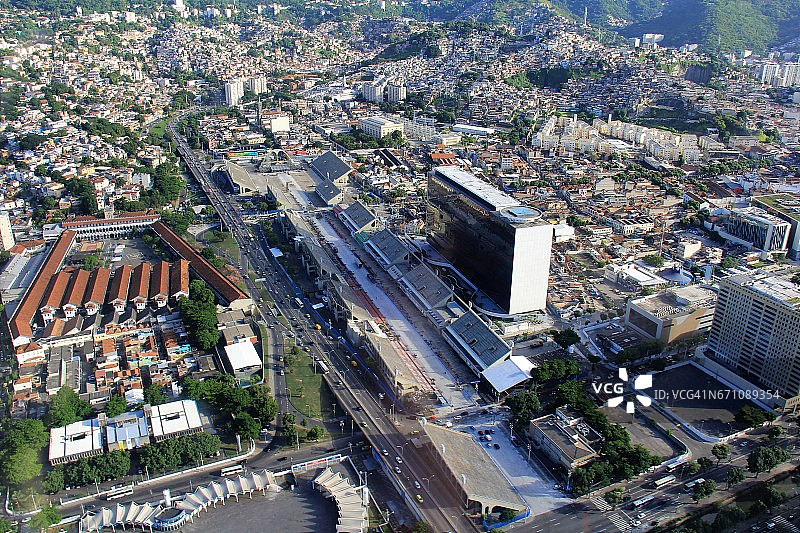 里约热内卢鸟瞰图片素材