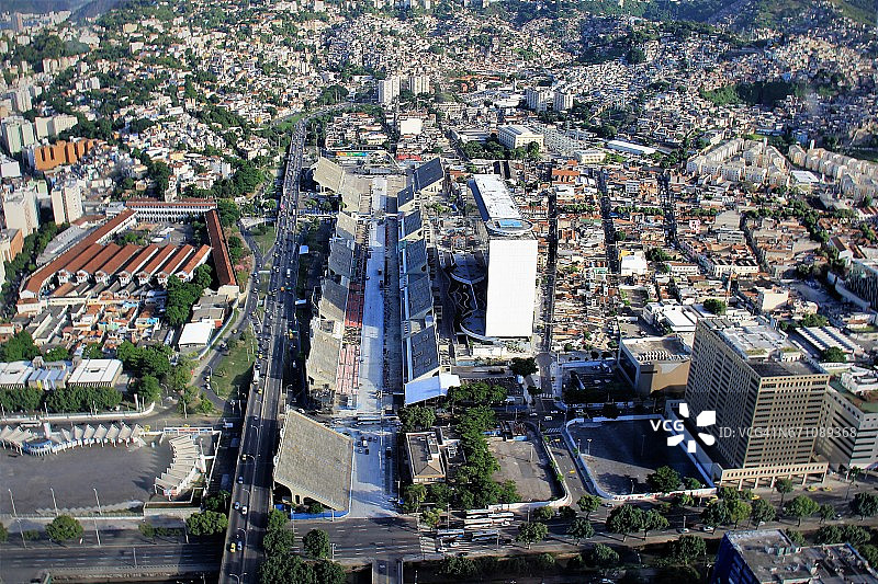 里约热内卢鸟瞰图片素材