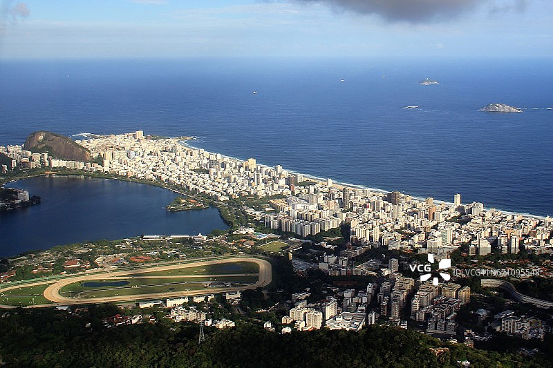 里约热内卢鸟瞰图片素材