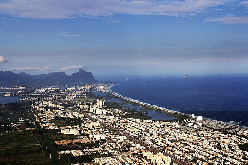 里约热内卢鸟瞰图片素材