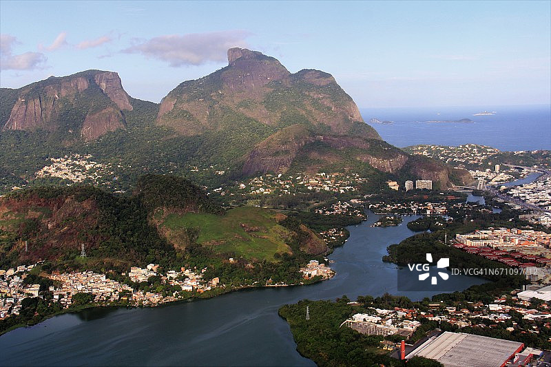 里约热内卢鸟瞰图片素材