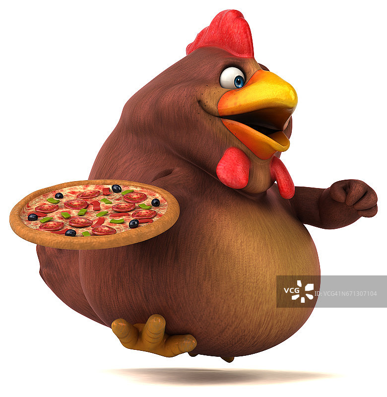 有趣的鸡图片素材