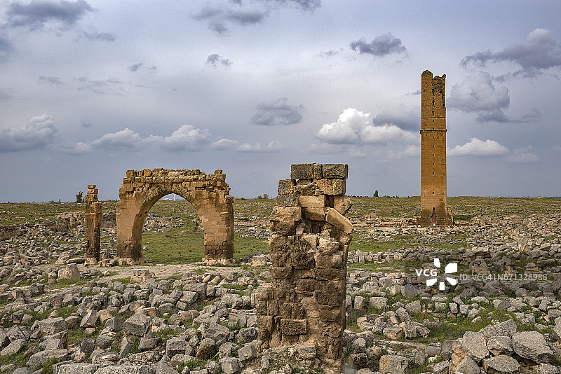 土耳其桑尼乌尔法省哈兰遗址图片素材