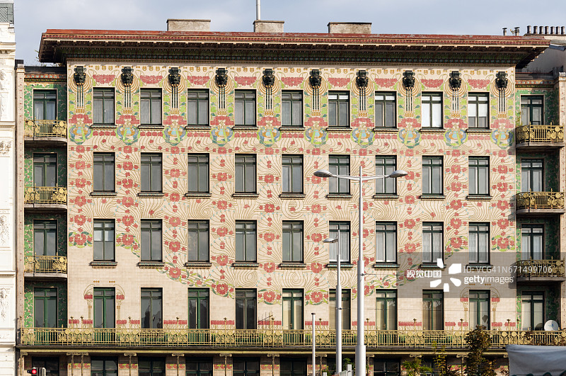 维也纳分离派建筑图片素材