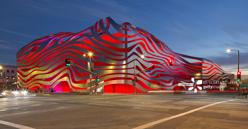 洛杉矶彼得森汽车博物馆图片素材