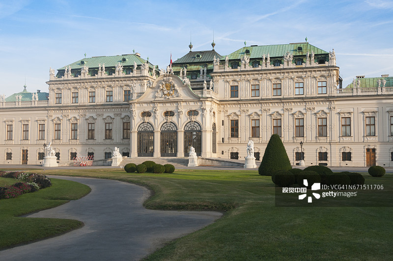 维也纳美景宫图片素材