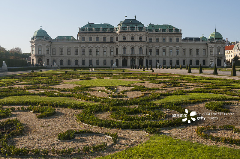 维也纳美景宫图片素材