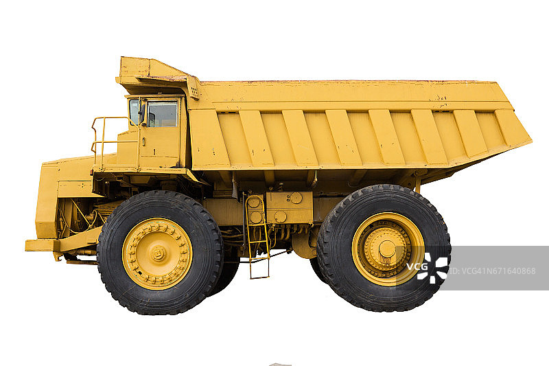 矿用卡车（隔离）图片素材